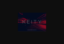 Keity Font Poster 1