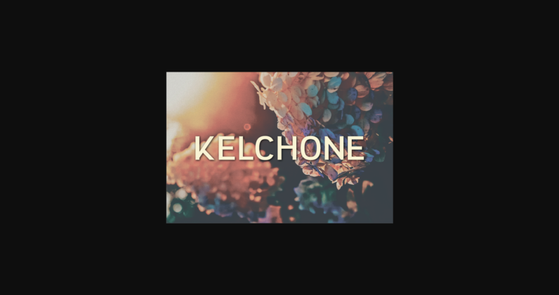 Kelchone Font Poster 3