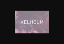 Kelhoum Font Poster 1