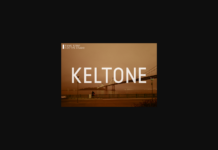 Keltone Font Poster 1