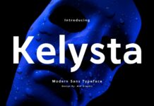 Kelysta Font Poster 1