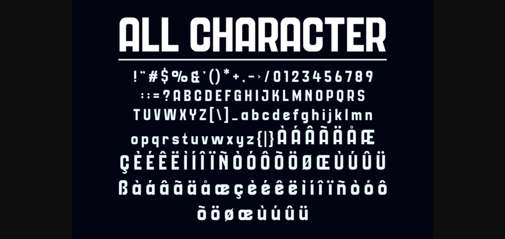 Kemone Font Poster 4