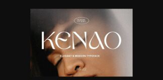 Kenao Font Poster 1