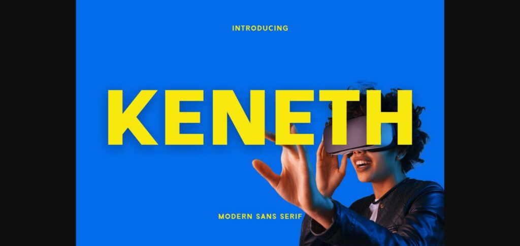 Keneth Font Poster 3