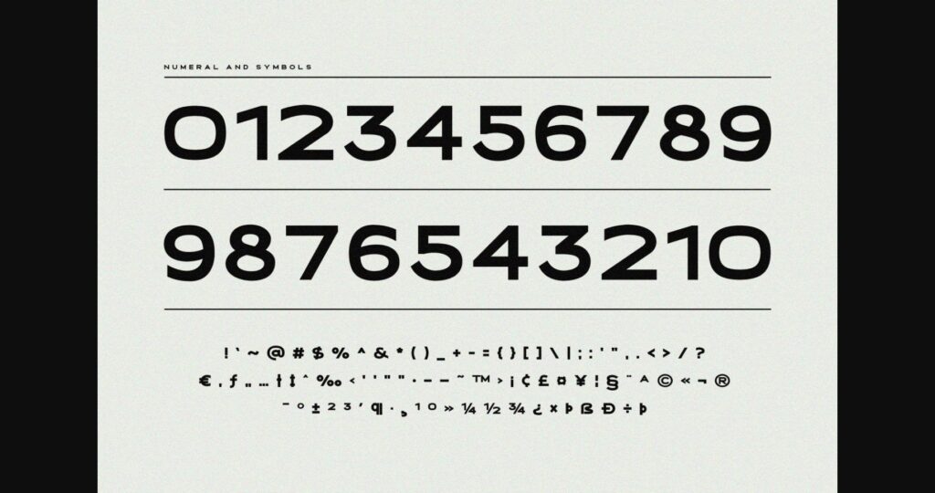 Kento Font Poster 10