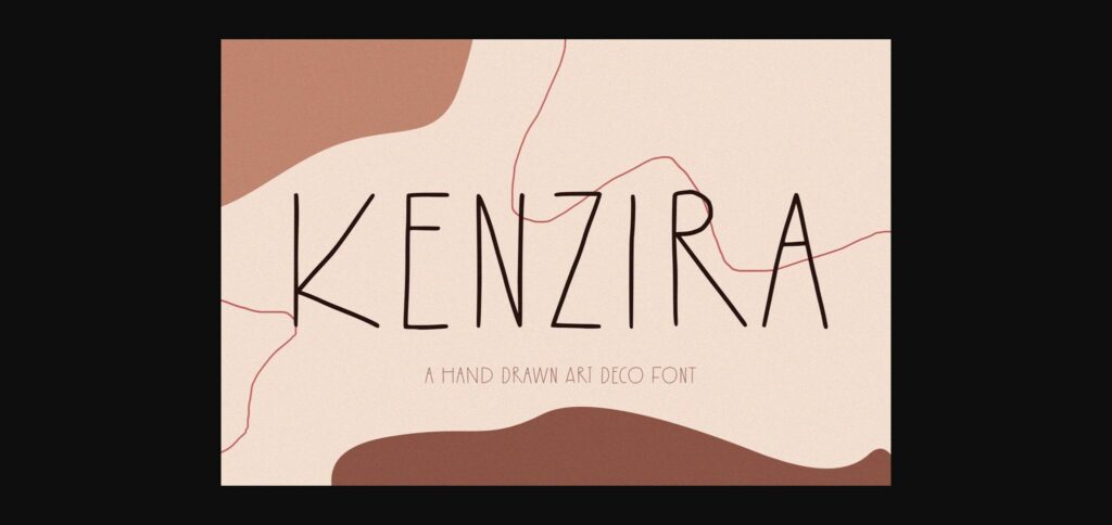 Kenzira Font Poster 1