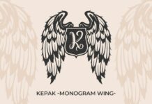 Kepak Monogram Font Poster 1