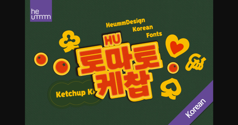 Ketchup Kr Font Poster 3