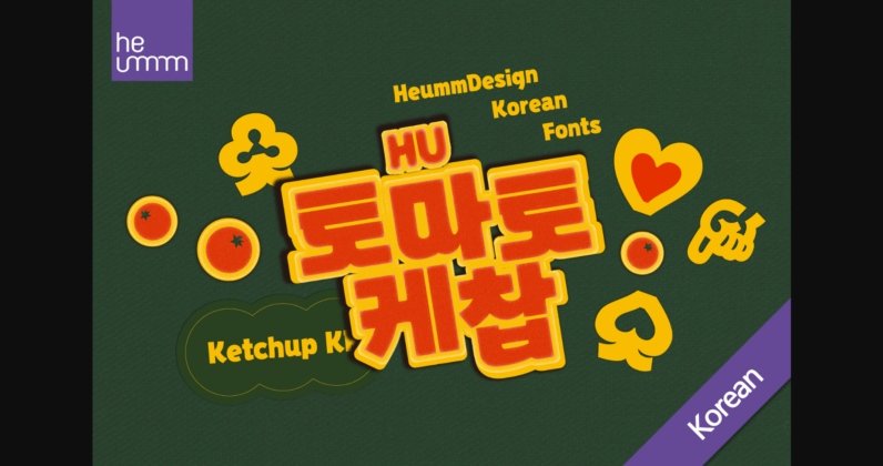 Ketchup Kr Font Poster 1