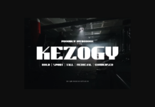 Kezogy Font Poster 1