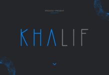 Khalif Font Poster 1