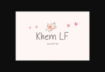 Khem Lf Font Poster 1