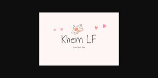 Khem Lf Font Poster 1