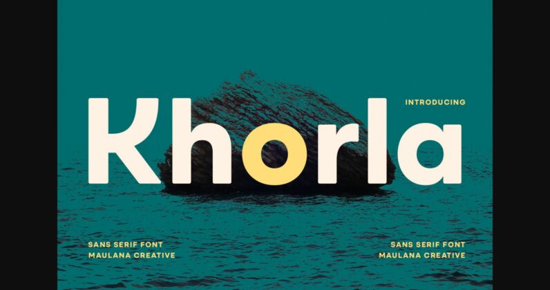 Khorla Font Poster 1