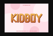 Kidboy Font Poster 1