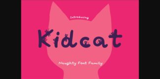Kidcat Font Poster 1