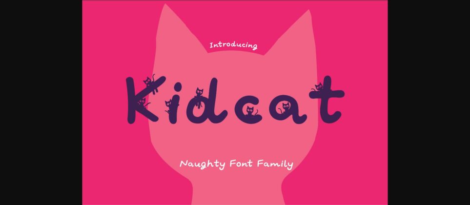 Kidcat Font Poster 1