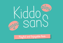 Kiddo Sans Font Poster 1