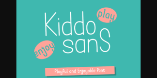 Kiddo Sans Font Poster 1