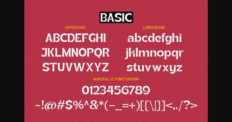 Kidros Font Poster 9
