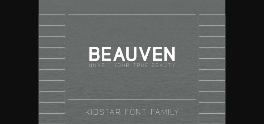 Kidstar Font Poster 5