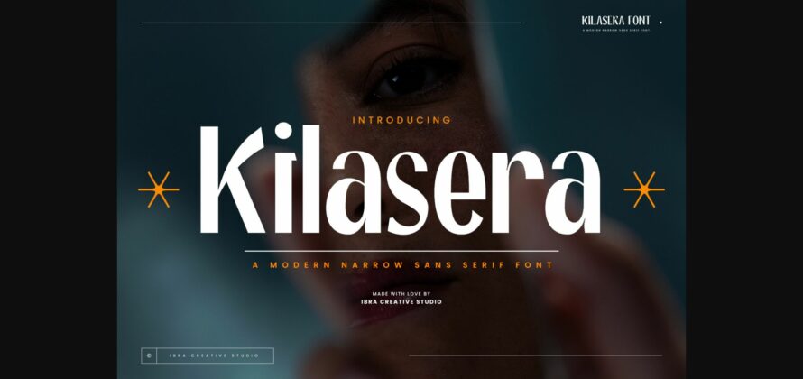 Kilasera Font Poster 3