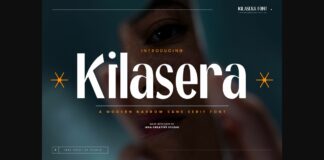 Kilasera Font Poster 1