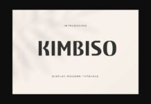 Kimbiso Font Poster 1