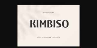 Kimbiso Font Poster 1