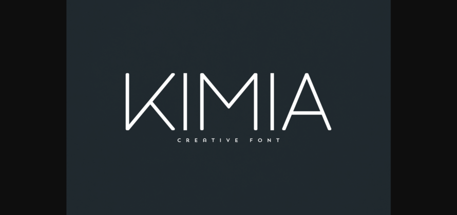 Kimia Font Poster 1