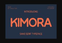 Kimora Font Poster 1