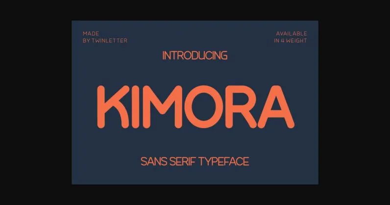 Kimora Font Poster 1