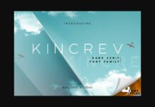 Kincrev Font Poster 1