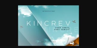 Kincrev Font Poster 1