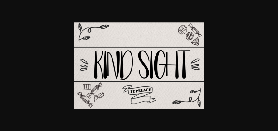 Kind Sight Font Poster 1