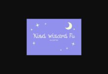 Kind Wizard Fu Font Poster 1