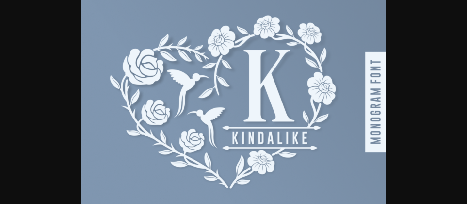 Kindalike Font Poster 3