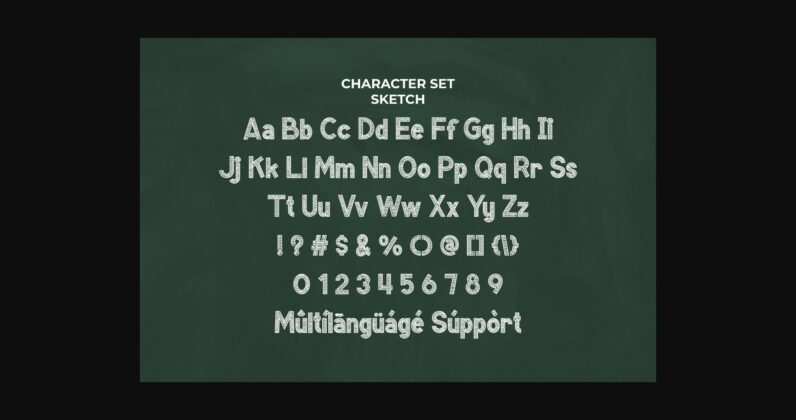 Kinder School Font Poster 9
