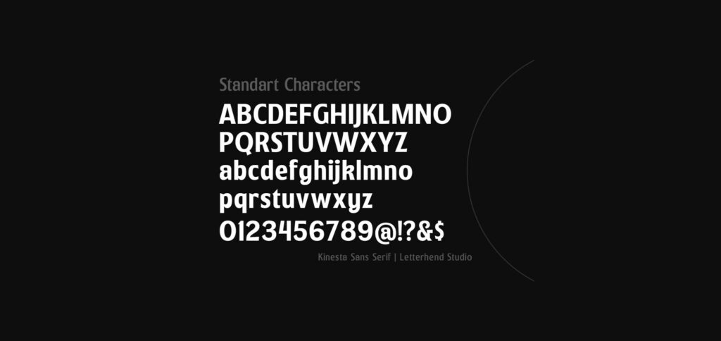 Kinesta Sans Font Poster 11