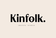 Kinfolk Font Poster 1