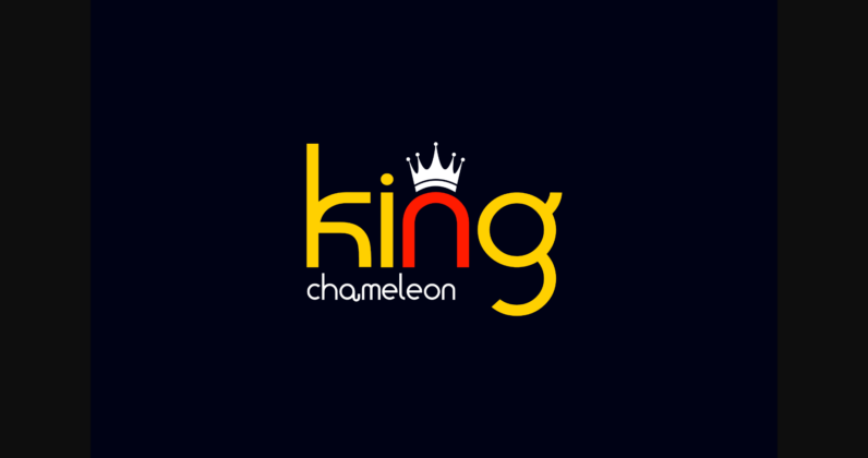 King Chameleon Font Poster 3