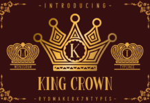 King Crown Font Poster 1