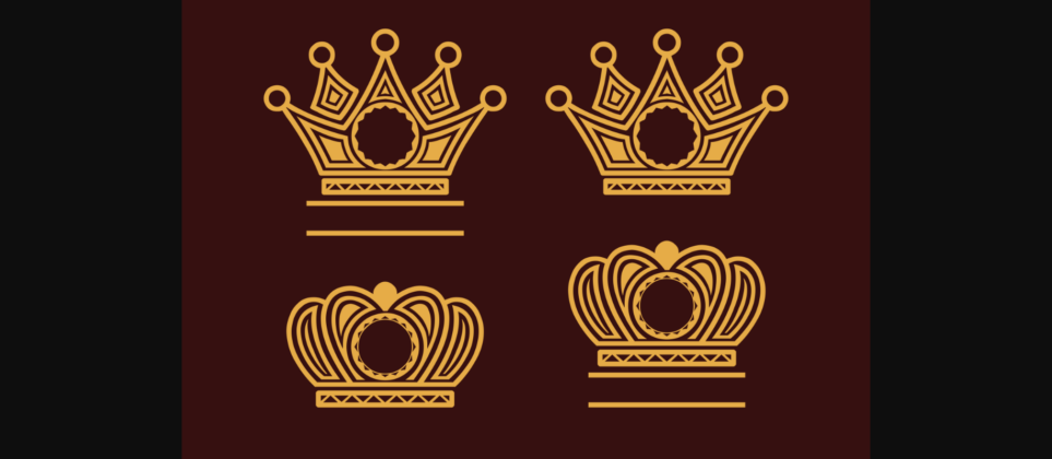 King Crown Font Poster 4