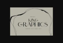 King Graphics Font Poster 1