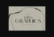 King Graphics Font King Graphics Font Poster 1
