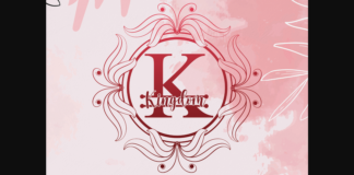 Kingdom Font Poster 1