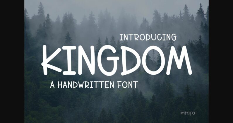 Kingdom Font Poster 3