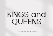 Kings and Queens Font Poster 1