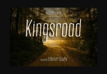 Kingsroad Font Poster 1
