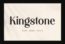 Kingstone Sans Font Poster 1